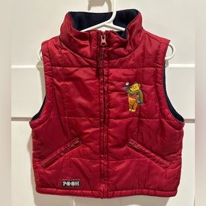 Vintage Winnie The Pooh Puffer Vest Sz. XS